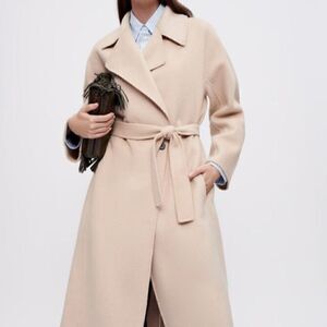 MAJE 
Gwenn Trench Coat - Ecru